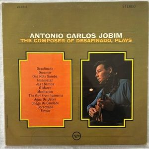 Vintage Vinyl - ANTONIO CARLOS JOBIM – THE COMPOSER OF DESAFINADO, PLAYS